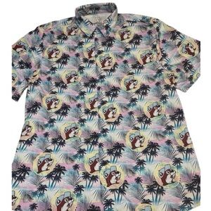 BUC-EE'S Beaver Hawaiian Aloha Med. Shirt Beaver Head - EXCELLENT Condition